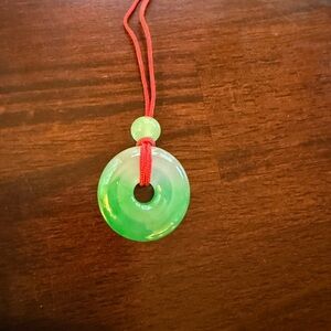 Jade “Donut” Pendant